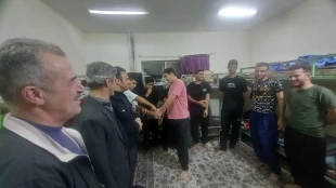 نشست صمیمانه جناب آقای مهندس قنبری ریاست و مسئولین محترم دانشکده صفادشت (کشاورزی-تربیت بدنی) از خوابگاه دانشجویی شهید سلیمانی به مناسبت روز دانشجو 5