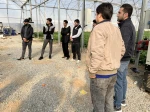 بازدید علمی دانشجویان درس ماشین ها و تجهیزات باغبانی استاد نسیم حبیبی از گلخانه آقای دهقان 3