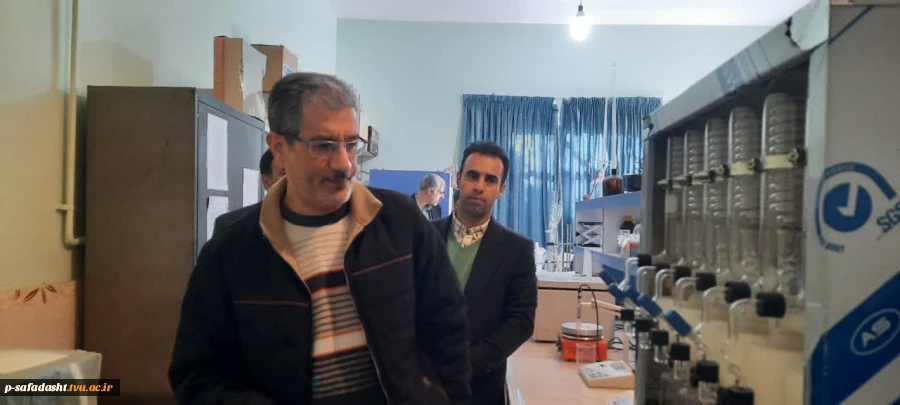 بازدید جناب آقای دکتر کلباسی معاون محترم آموزشی دانشگاه ملی مهارت و هیات همراه از دانشکده ملی مهارت صفادشت (کشاورزی-تربیت بدنی)
 7