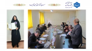 مسابقه خوشنویسی به مناسبت دهه مبارک فجر در دانشکده صفادشت برگزار گردید 2