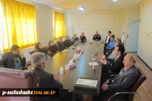 بدرقه و تقدیر از جناب آقای مرتضی کی خا همکار محترم بازنشسته دانشکده ملی مهارت صفادشت 3