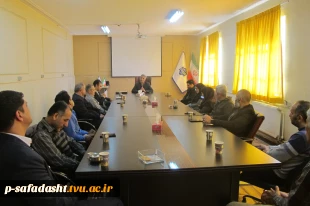 بدرقه و تقدیر از جناب آقای مرتضی کی خا همکار محترم بازنشسته دانشکده ملی مهارت صفادشت 5