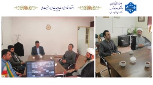 حضور امام‌جمعه صفادشت در دانشکده ملی مهارت صفادشت به مناسبت هفته معلم 2