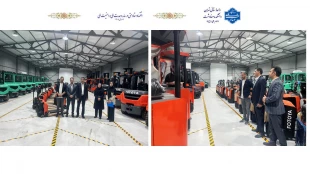 بازدید جناب آقای مهندس قنبری ریاست محترم دانشکده ملی مهارت صفادشت از گروه صنعتی لیفتراک فابکو 2
