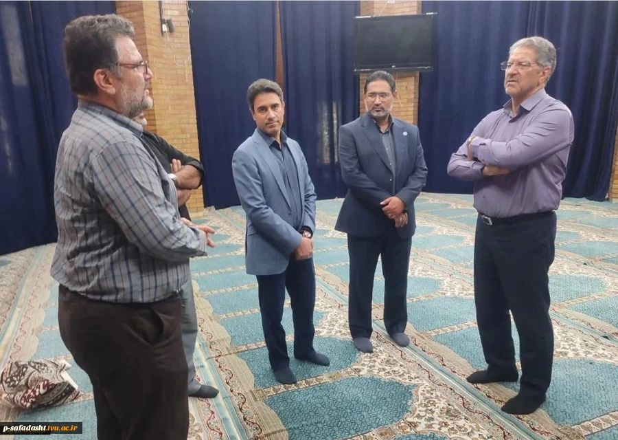 بازدید میدانی دکتر زمانی از روند آماده‌سازی مراکز جهت میزبانی از زائران مراسم وداع و تشییع رهبر شهید 4