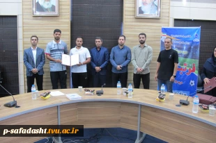 برگزاری آیین اختتامیه دوره مربیگری فوتبال D آسیا در دانشکده ملی مهارت صفادشت (امام علی(ع)) 12