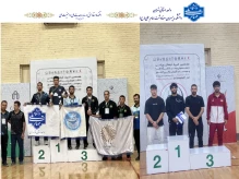 ۲ سکو و ۲ افتخار در مسابقات کشتی توسط دانشجویان آموزشکده صفادشت (امام علی (ع))